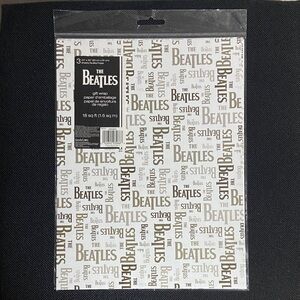 The Beatles Gift Wrap - White